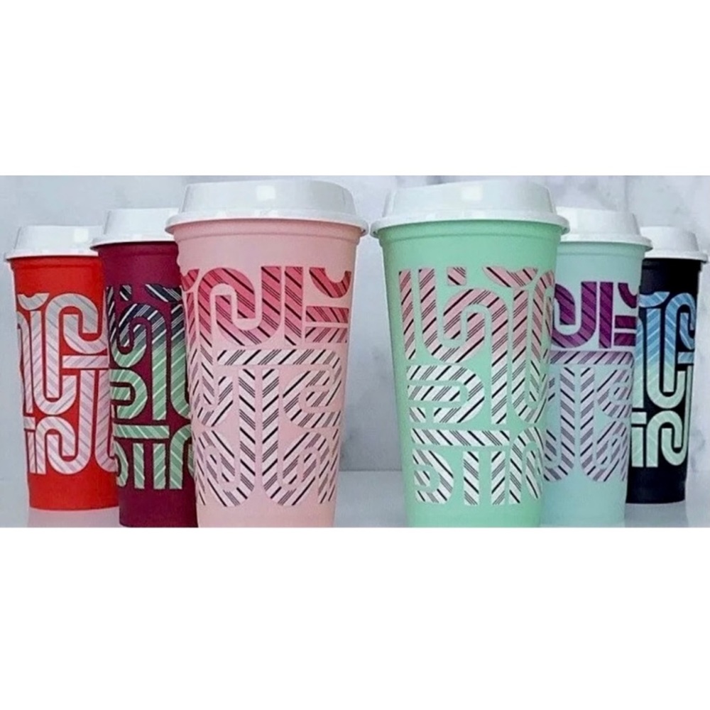 🤍❤️Starbucks color changing reusable‎ cups ❤️🤍